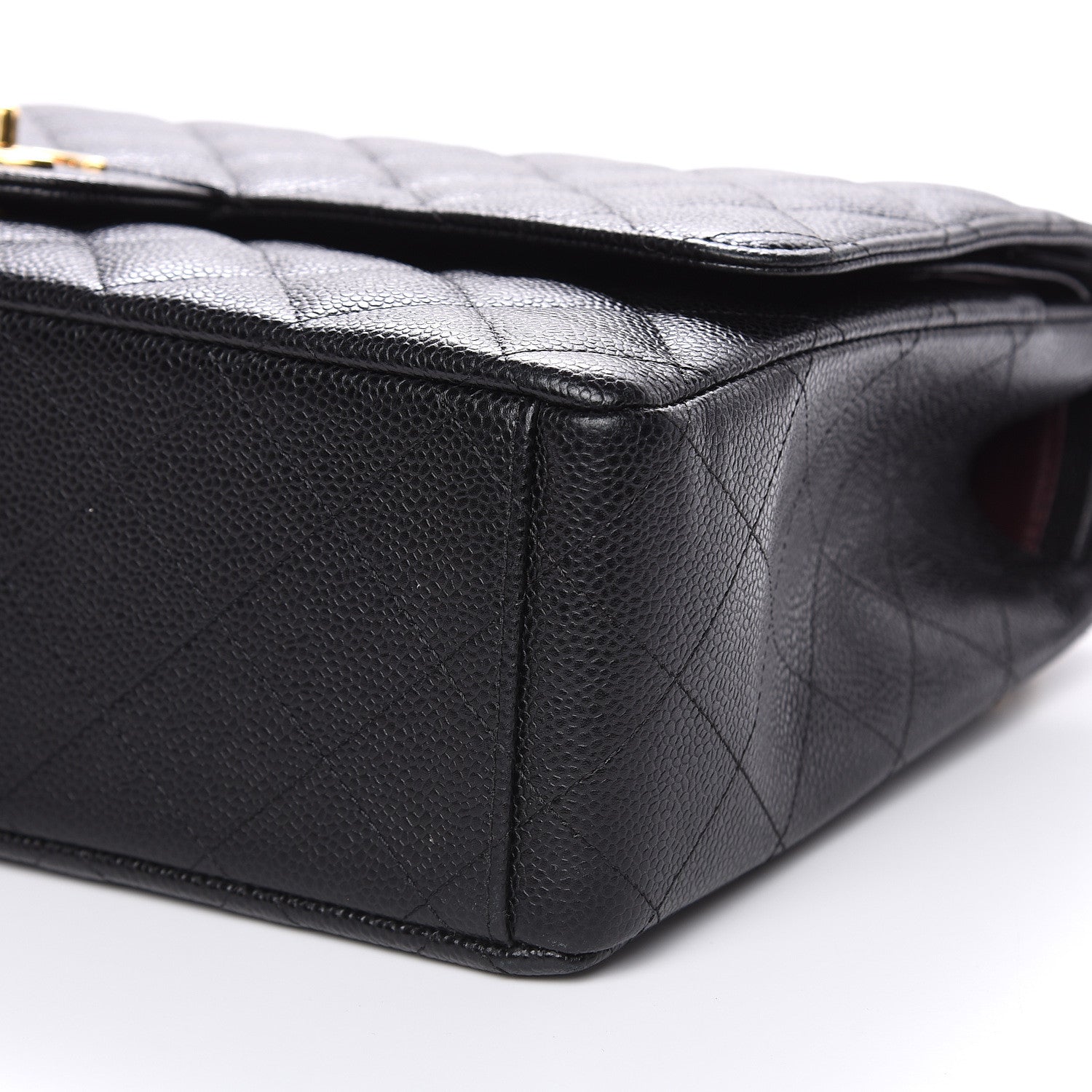 Chanel Caviar Quilted Maxi Double Flap Black 9 of 15