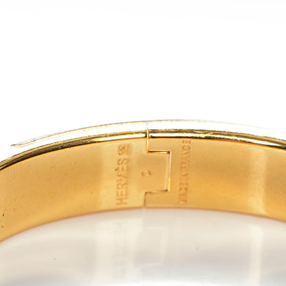 Hermes Enamel Narrow Clic Clac H Bracelet PM Black 4 of 4