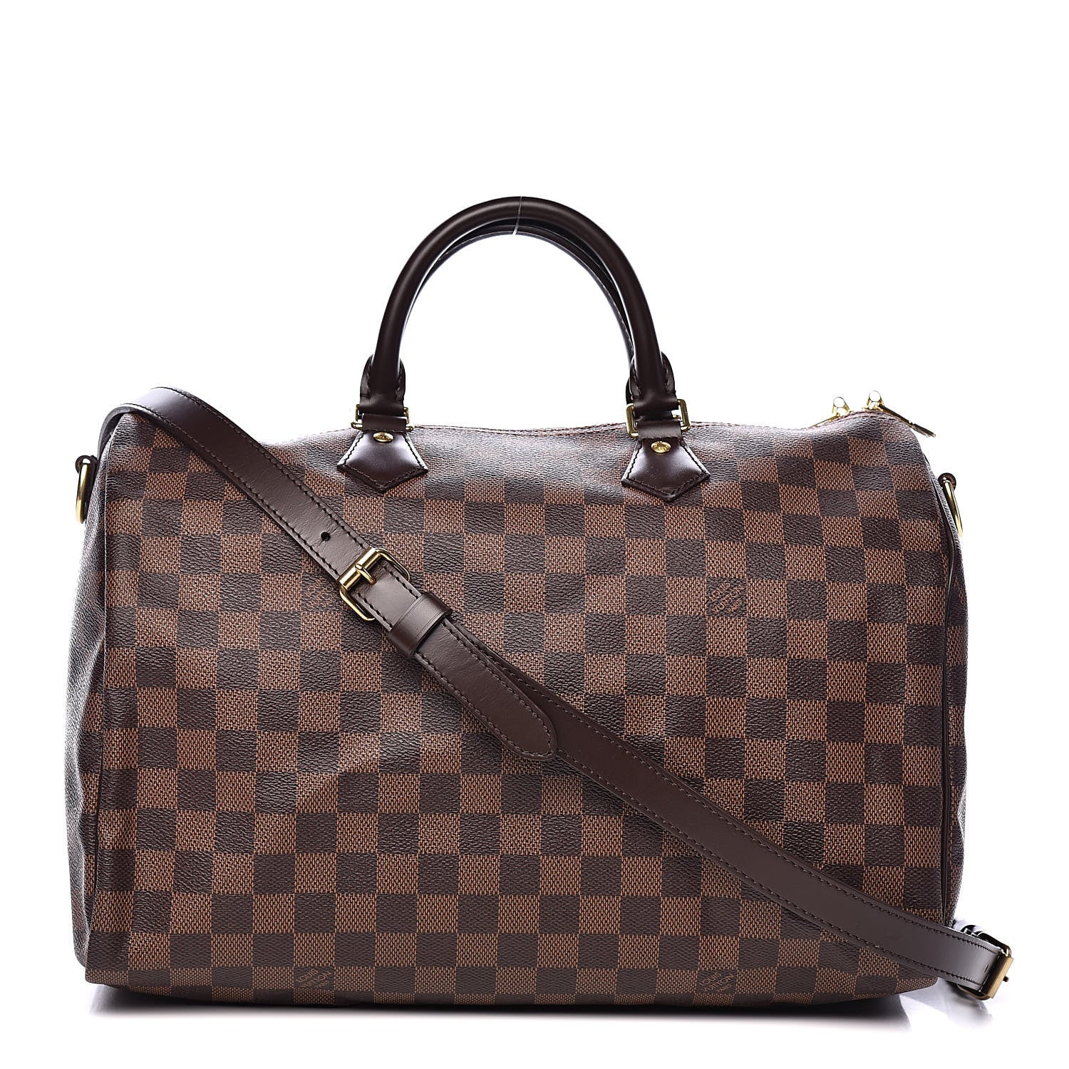 Louis Vuitton Damier Ebene Speedy Bandouliere 35 1 of 13