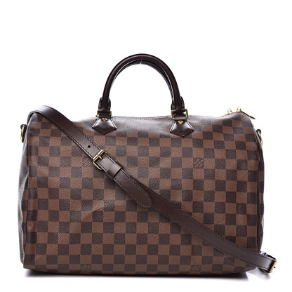Louis Vuitton Damier Ebene Speedy Bandouliere 35 1 of 13