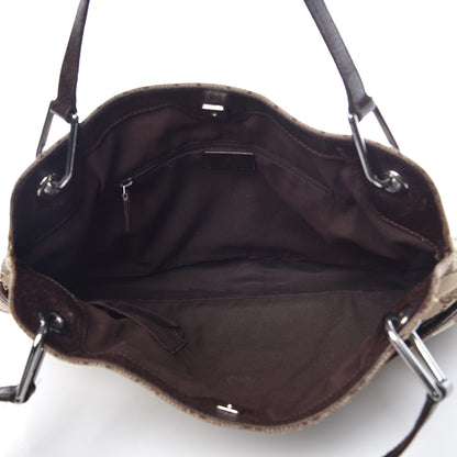 Gucci Monogram Medium Eclipse Shoulder Bag Dark Brown 5 of 17