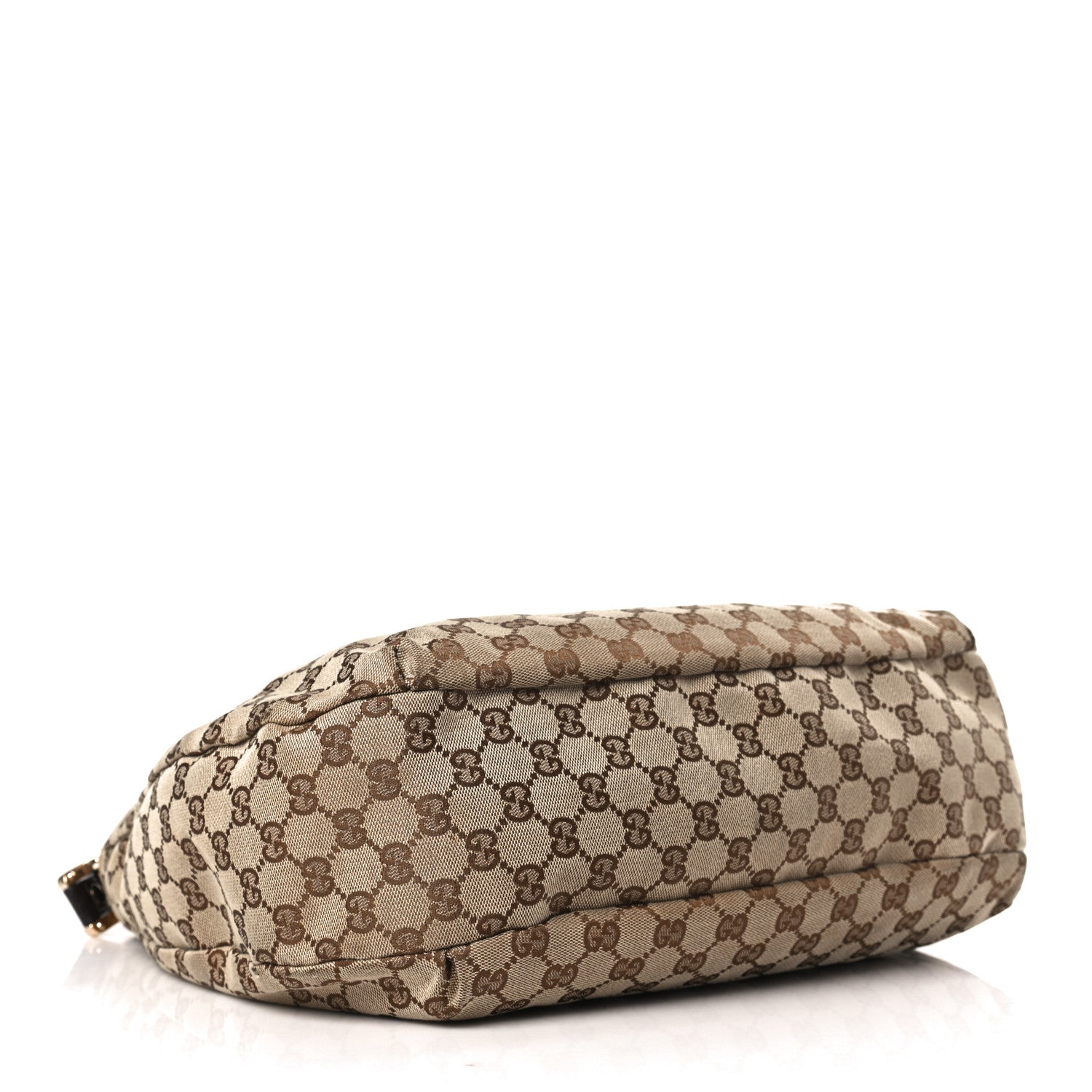 Gucci Monogram Large New Ladies Web Hobo Dark Brown 4 of 10