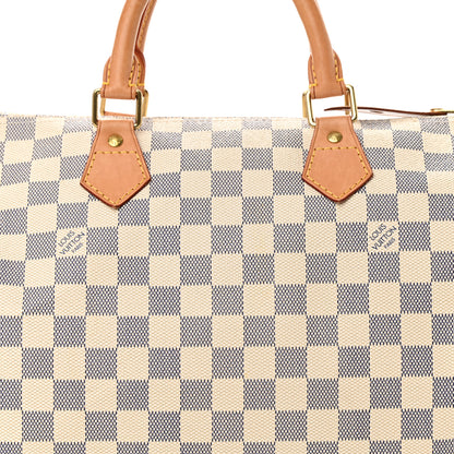 Louis Vuitton Damier Azur Speedy 30 9 of 16