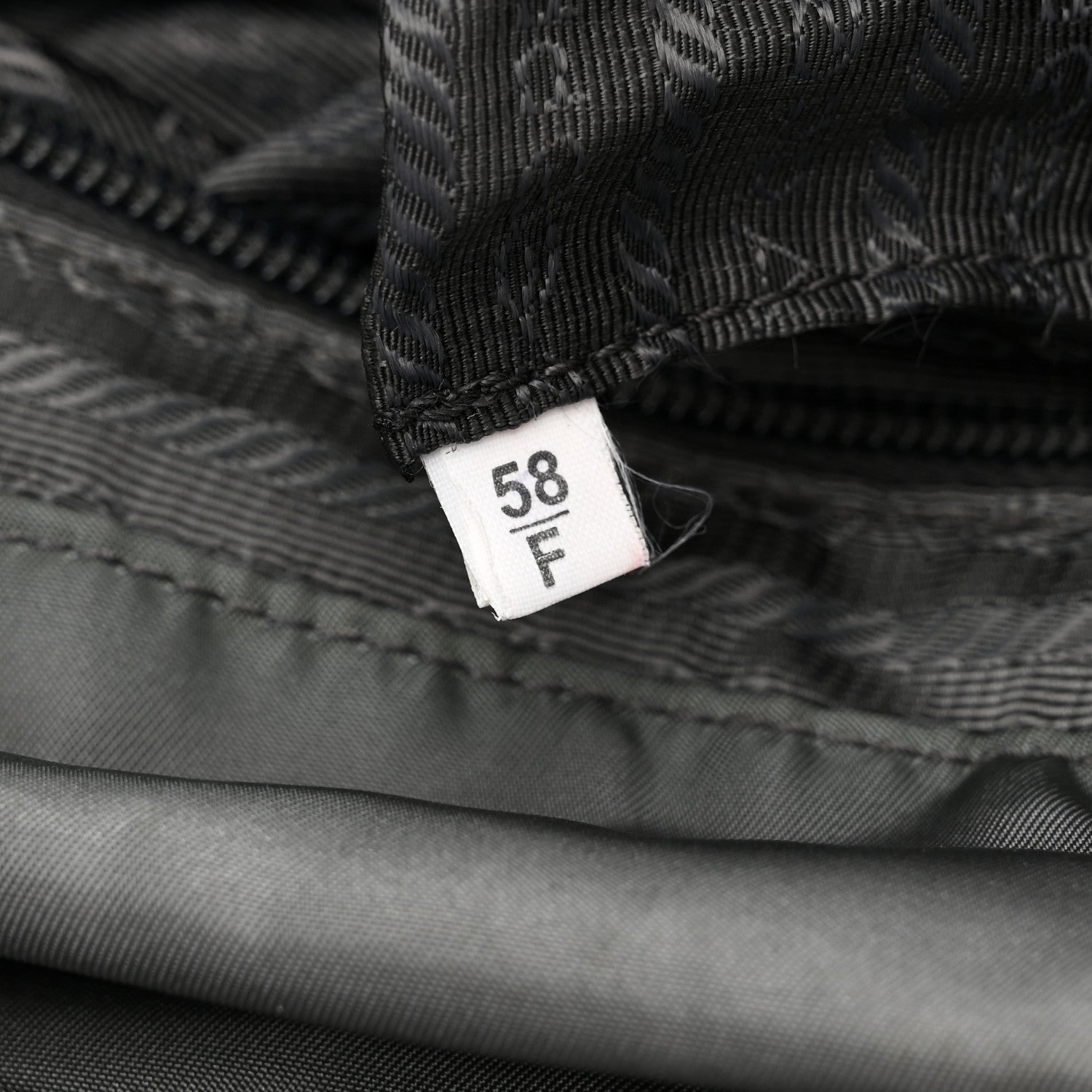 Prada Tessuto Nylon Saffiano Medium Backpack Anthracite 7 of 10