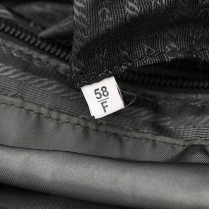 Prada Tessuto Nylon Saffiano Medium Backpack Anthracite 7 of 10