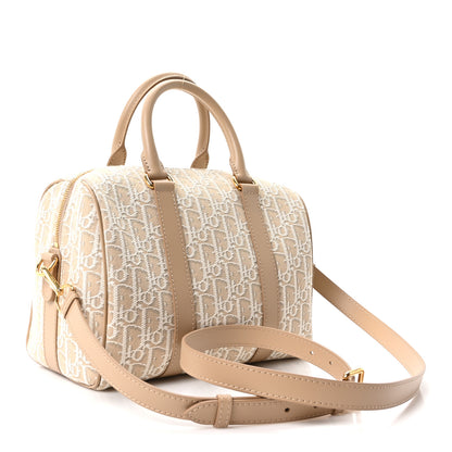 Christian Dior Oblique Groove 25 Bag Natural 3 of 10