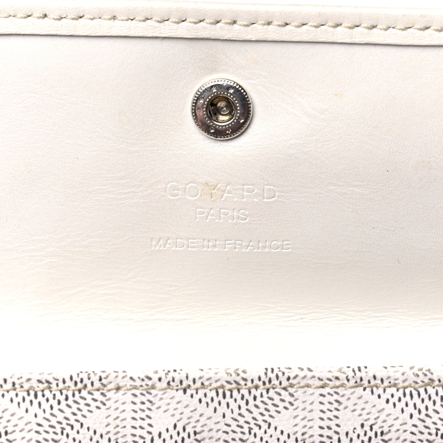 Goyard Goyardine Saint Louis PM White 7 of 20