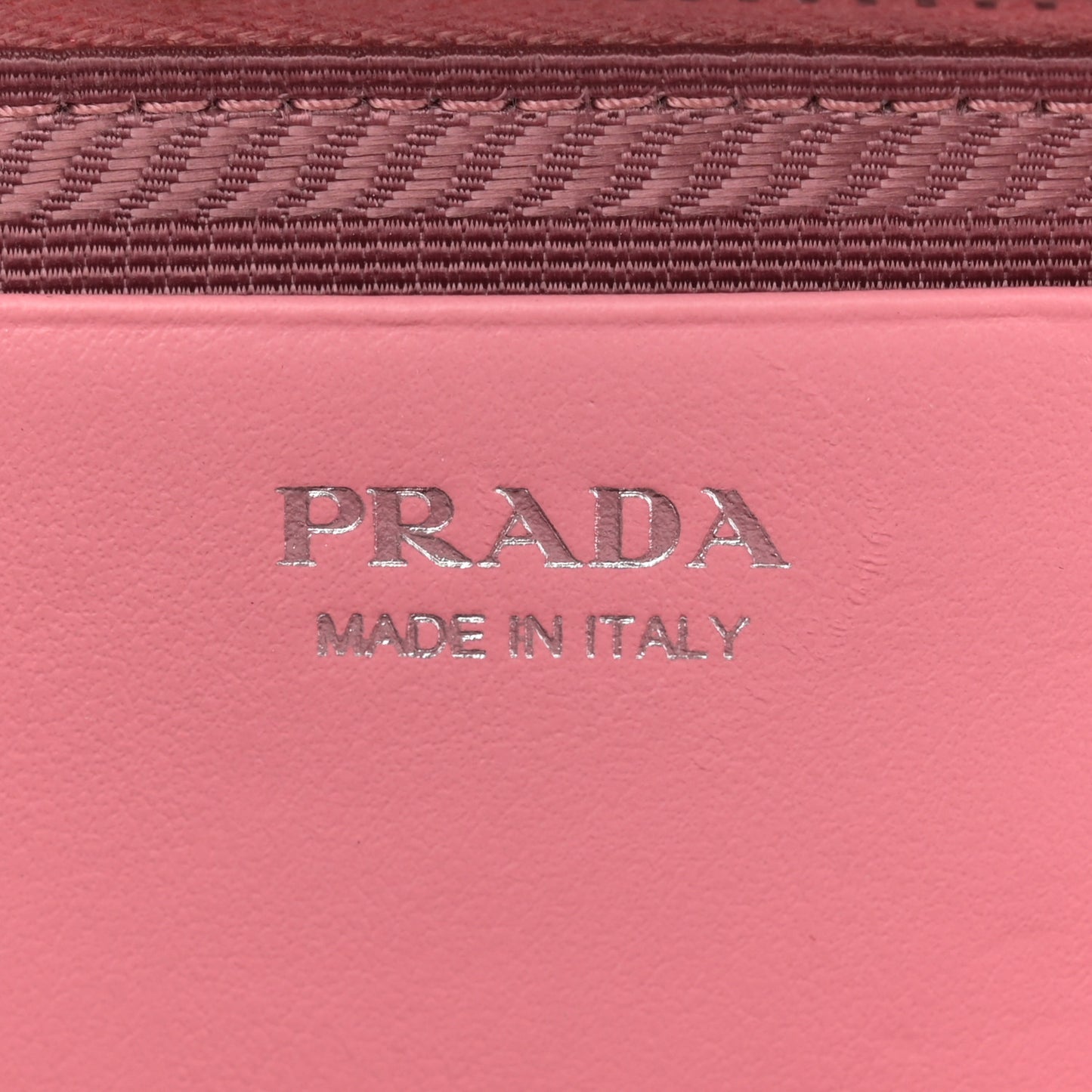 Saffiano Mini Triangle Crossbody Pouch Petalo