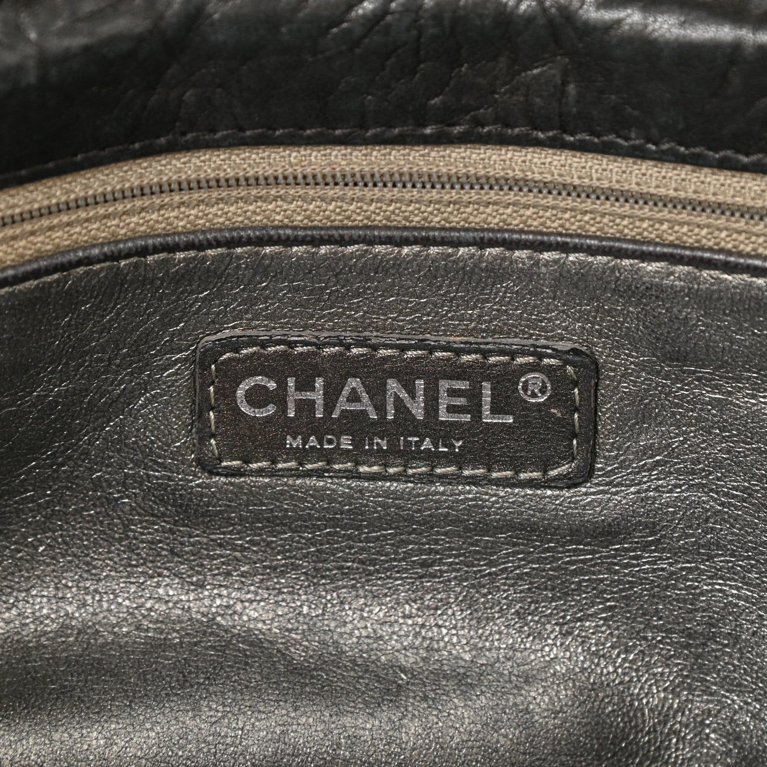 Chanel Distressed Lambskin Lady Braid Flap Black 6 of 10