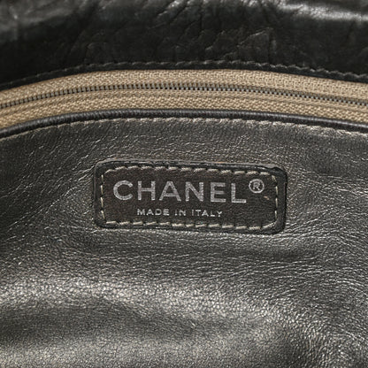 Chanel Distressed Lambskin Lady Braid Flap Black 6 of 10