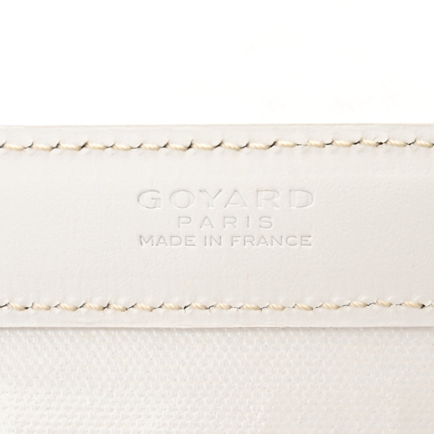 Goyardine Bellechasse PM White