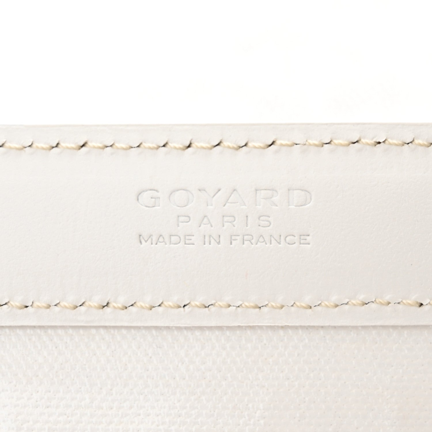 Goyard Goyardine Bellechasse PM White 6 of 10