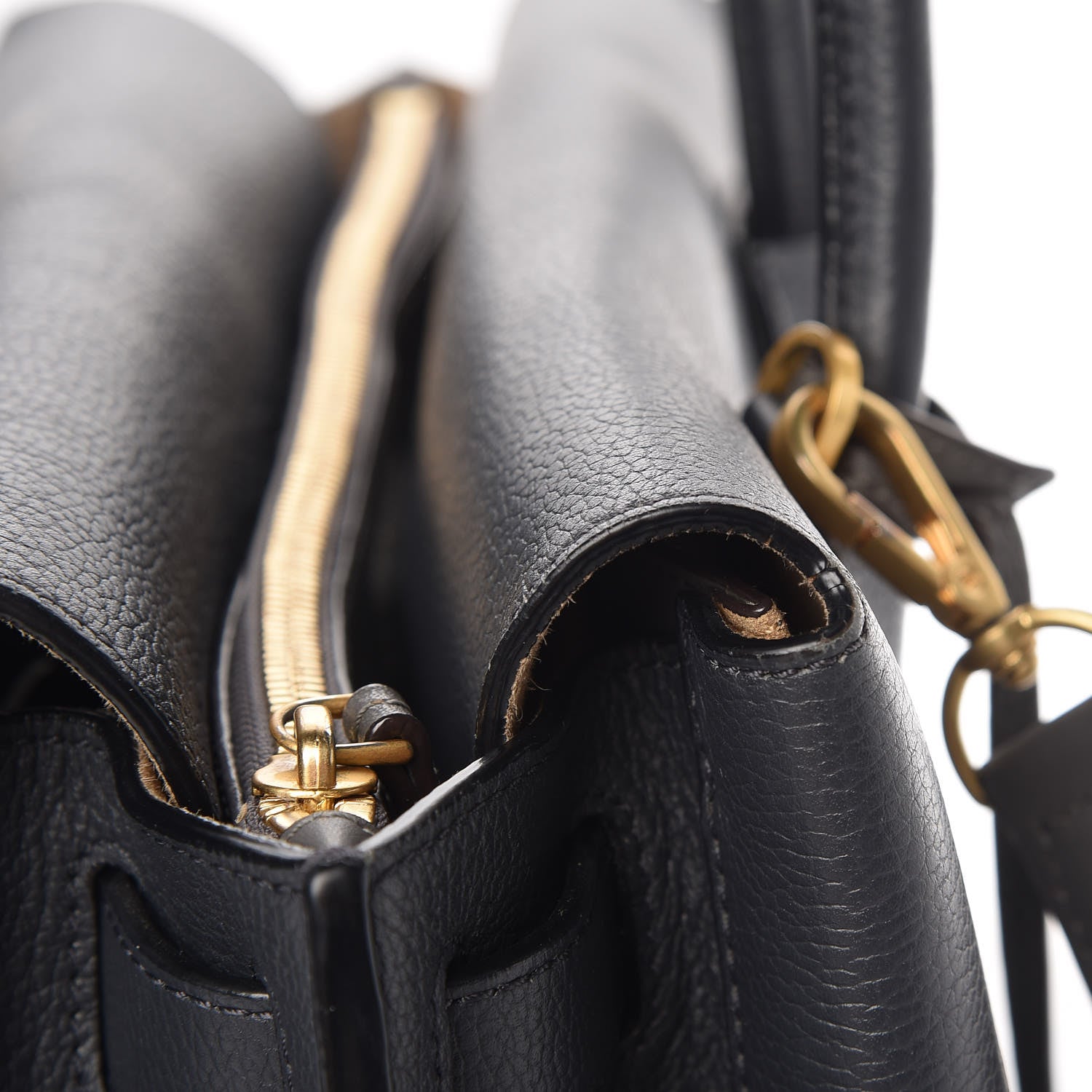 MCM Grained Calfskin Medium Milla Tote Phantom Grey 13 of 17