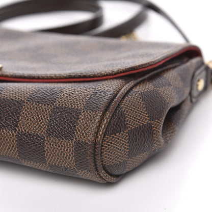 Louis Vuitton Damier Ebene Favorite MM 9 of 10