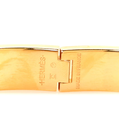 Hermes Narrow Enamel Clic Clac H Bracelet PM Bleu Royal 4 of 5