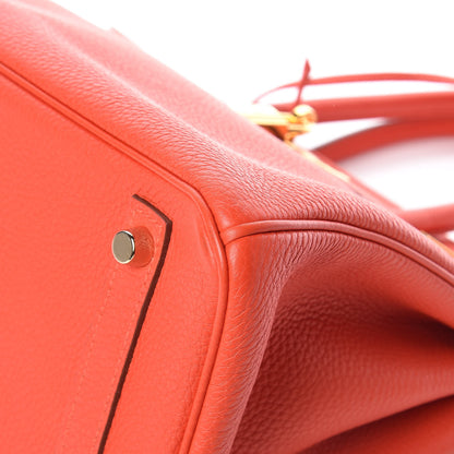Hermes Togo Birkin 30 Capucine 32 of 35