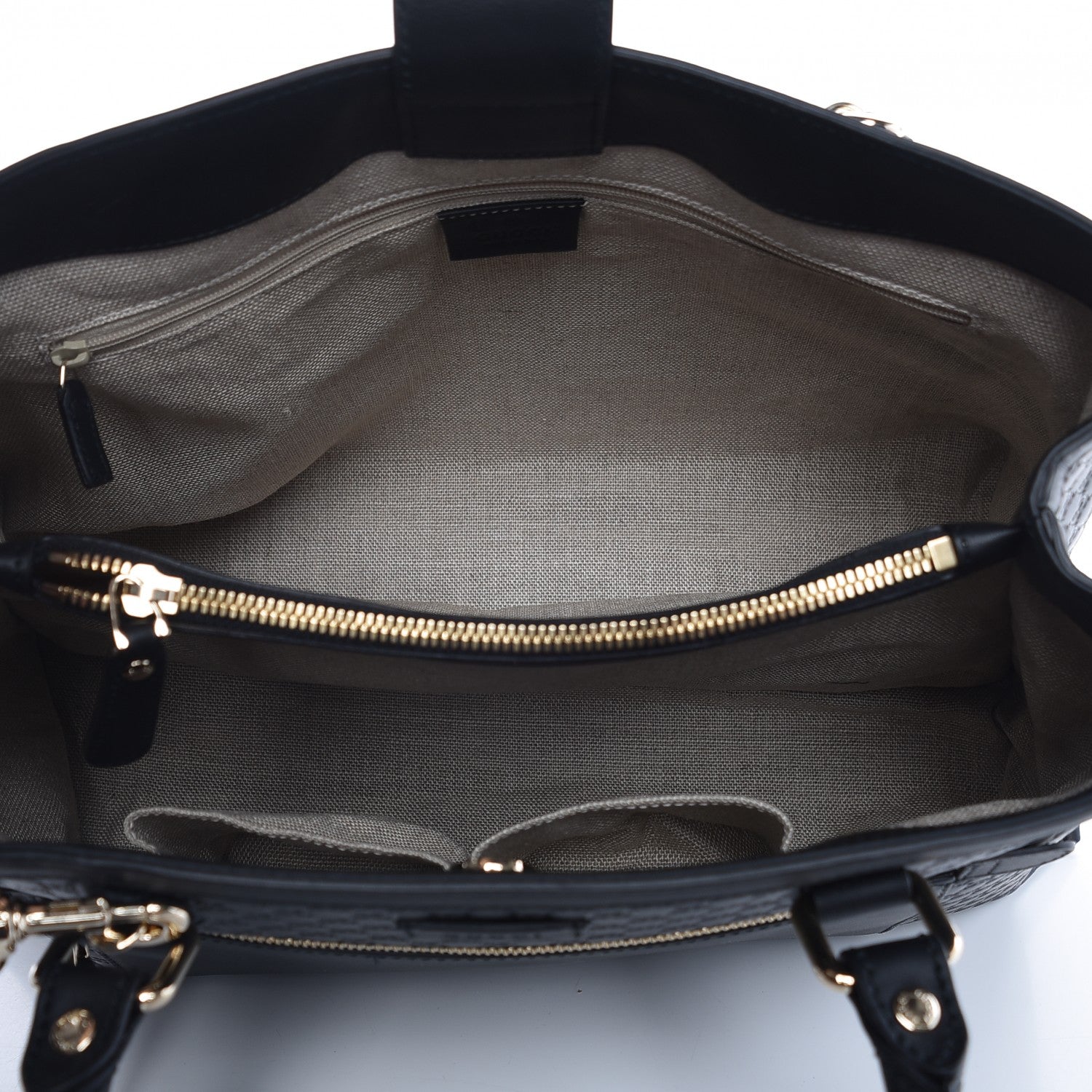 Gucci Soft Microguccissima Medium Tote Black 5 of 12