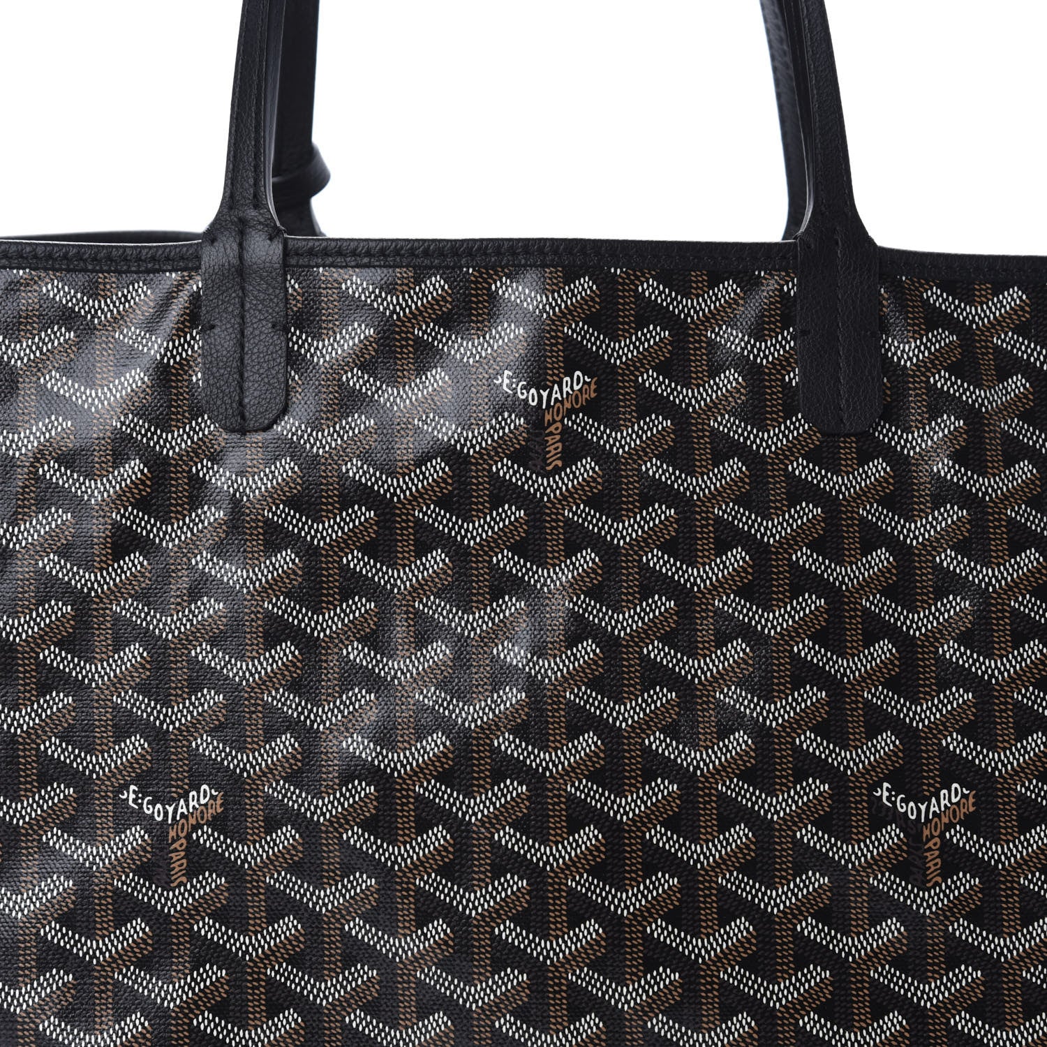 Goyard Goyardine Saint Louis PM Black 9 of 9