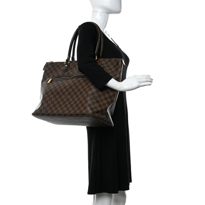 Louis Vuitton Damier Ebene Saleya GM 3 of 11