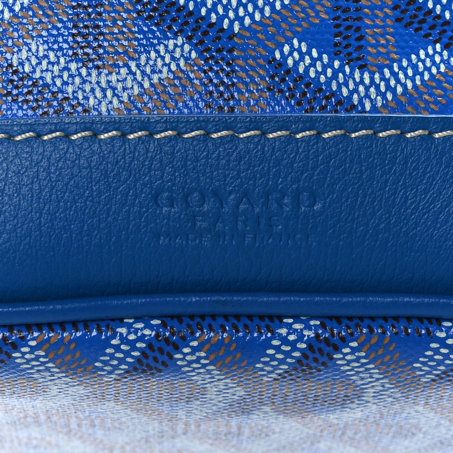 Goyardine Petit Flot Bucket Bag PM Sky Morning
