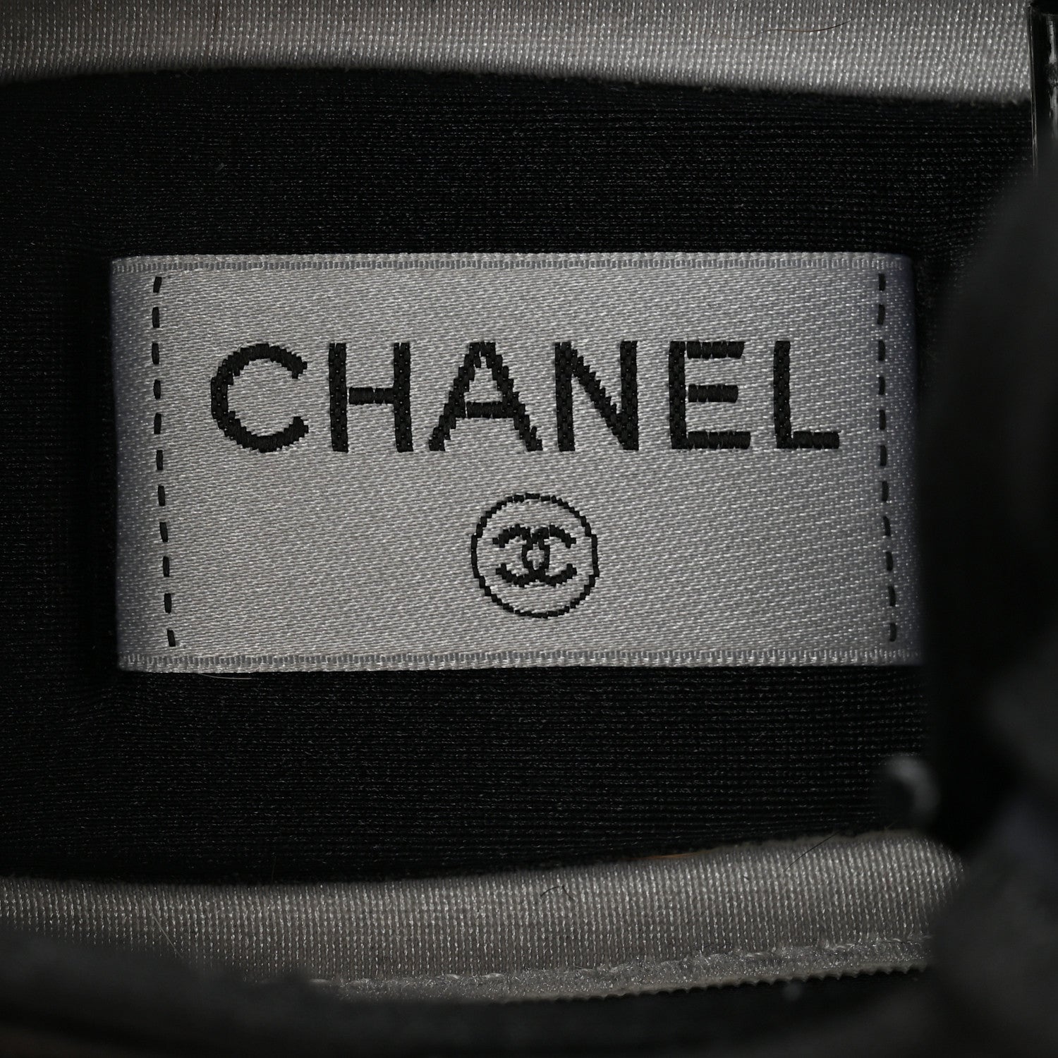 Chanel Velvet Calfskin Mixed Fibers CC Sneakers 40 Black 6 of 12