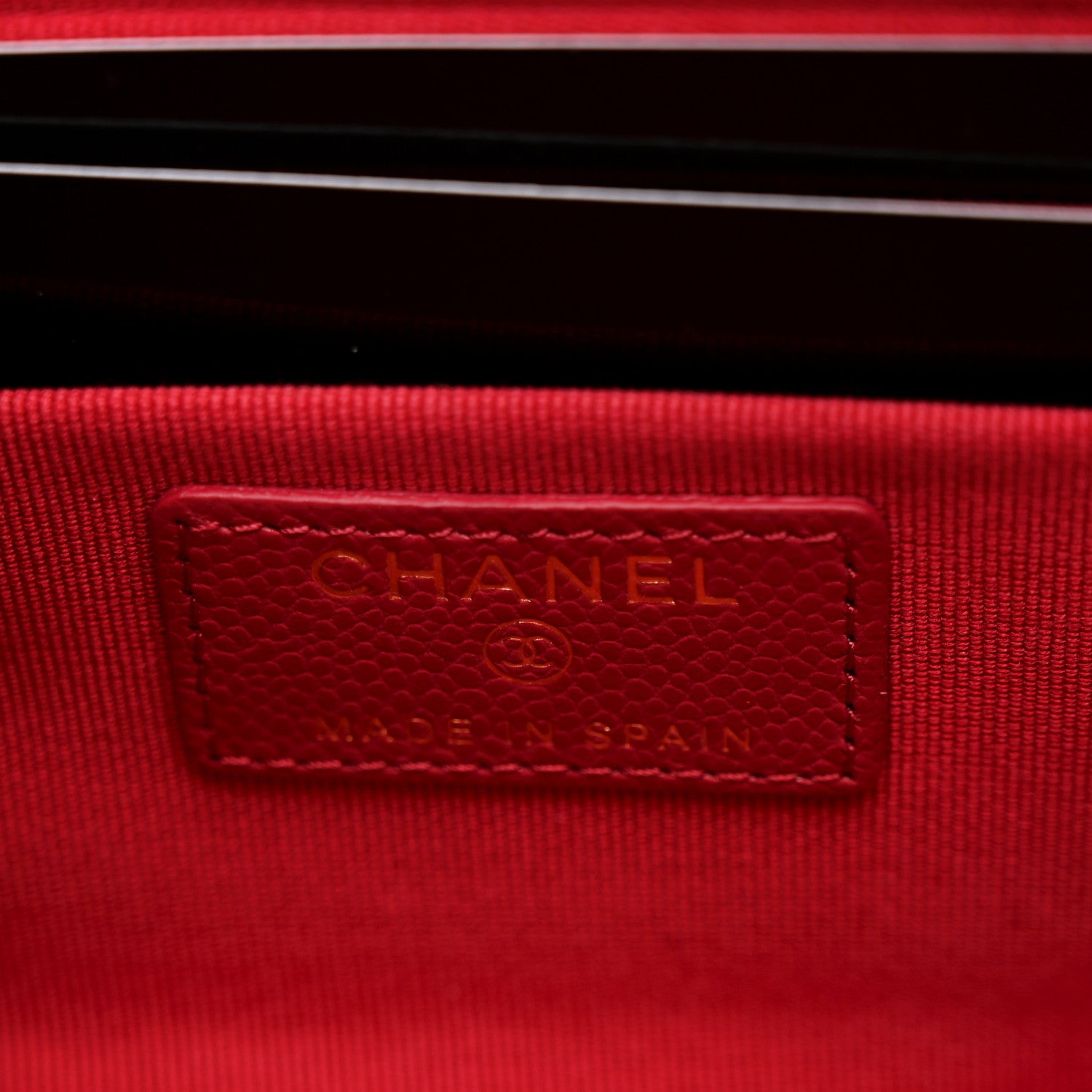 Chanel Caviar Quilted Small Zipped Pouch Pink 6 of 9