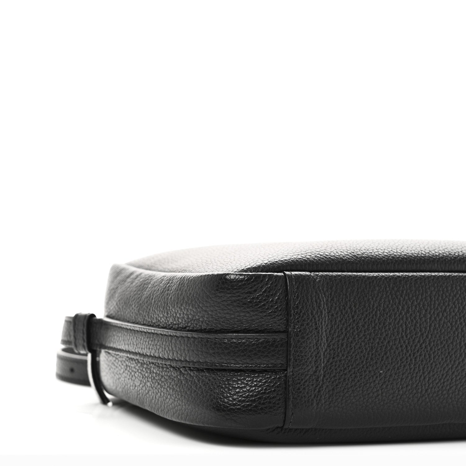 Balenciaga Calfskin Logo M Everyday Camera Bag Black 9 of 10