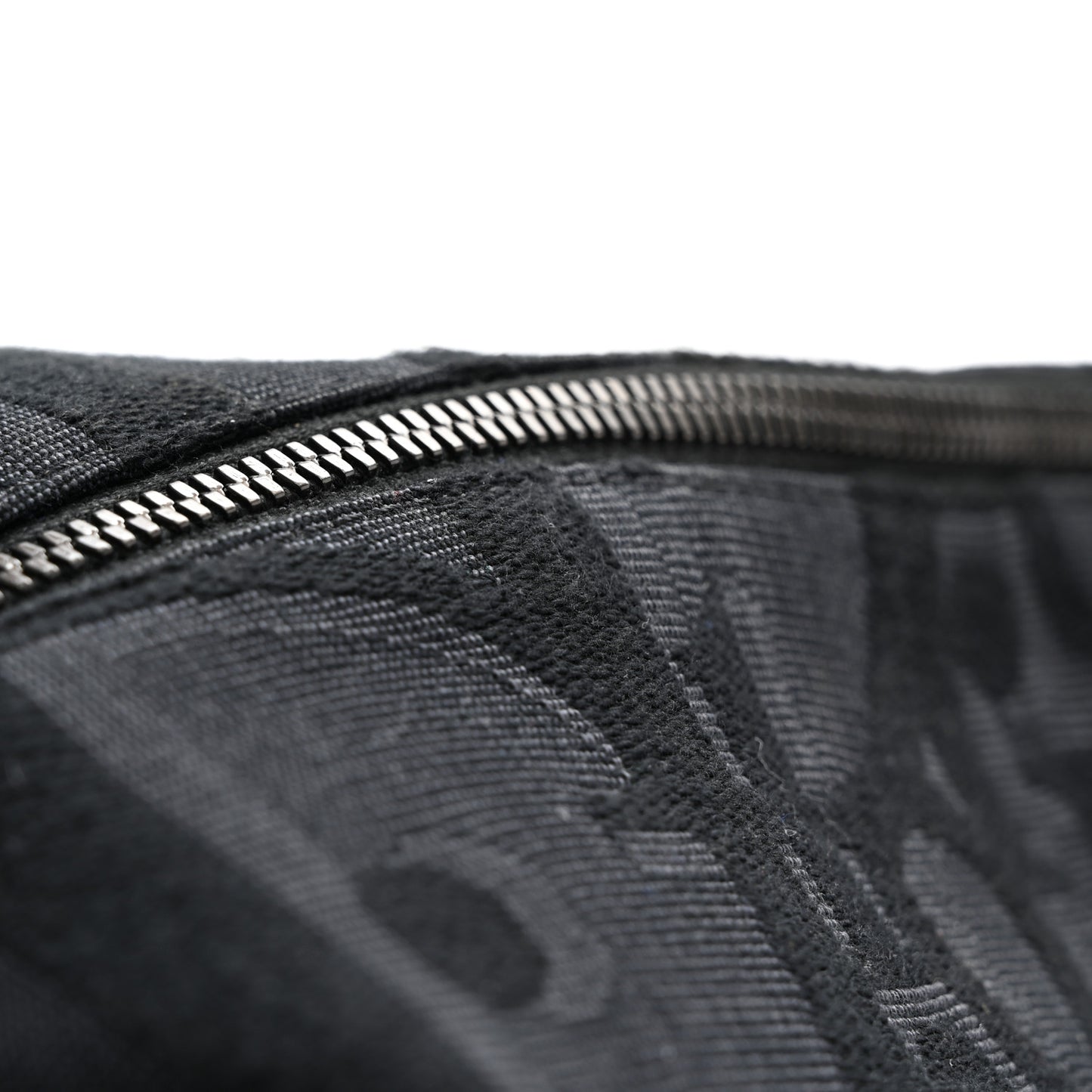 Maxi Oblique Jacquard Toiletry Pouch Black