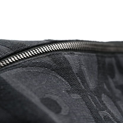 Christian Dior Maxi Oblique Jacquard Toiletry Pouch Black 9 of 9