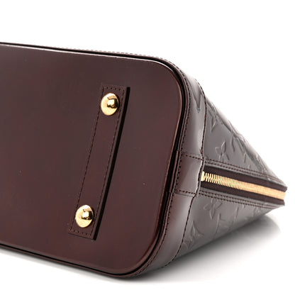 Louis Vuitton Vernis Alma PM Amarante 9 of 9
