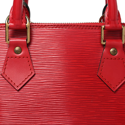 Louis Vuitton Epi Alma PM Castillan Red 7 of 10