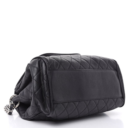 Chanel Caviar Quilted Timeless Accordion Flap Black 4 of 12