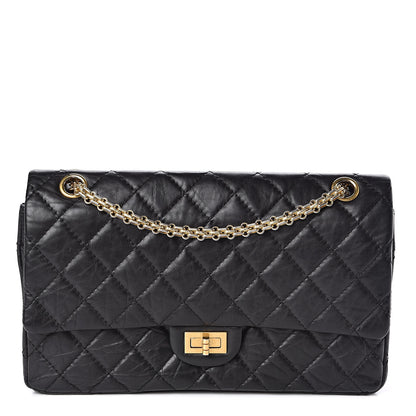 Chanel Aged Calfskin Quilted 2.55 Reissue 226 Flap Black 1 of 13