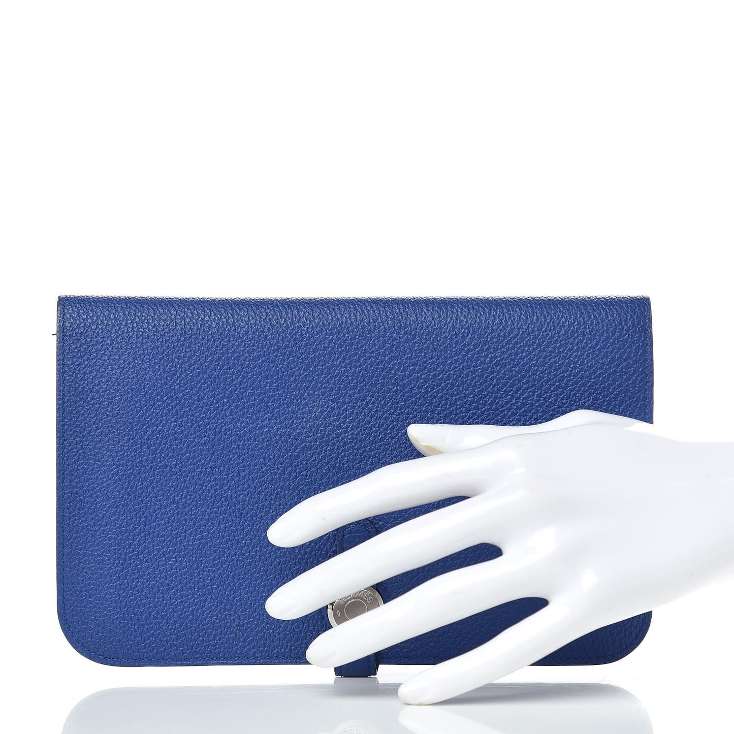 Togo Dogon Duo Wallet Bleu Electrique