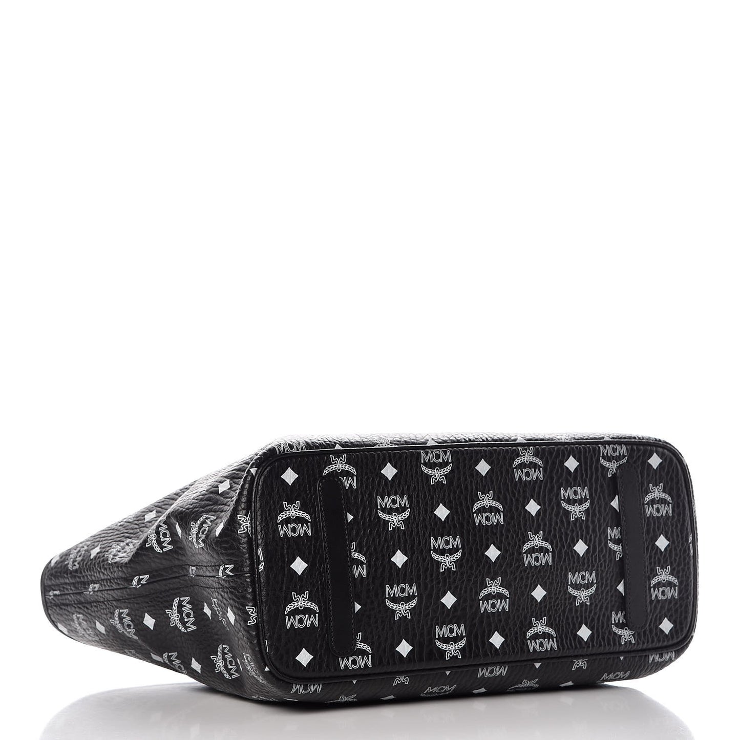 Visetos Medium Anya Zip Top Shopper Tote Black