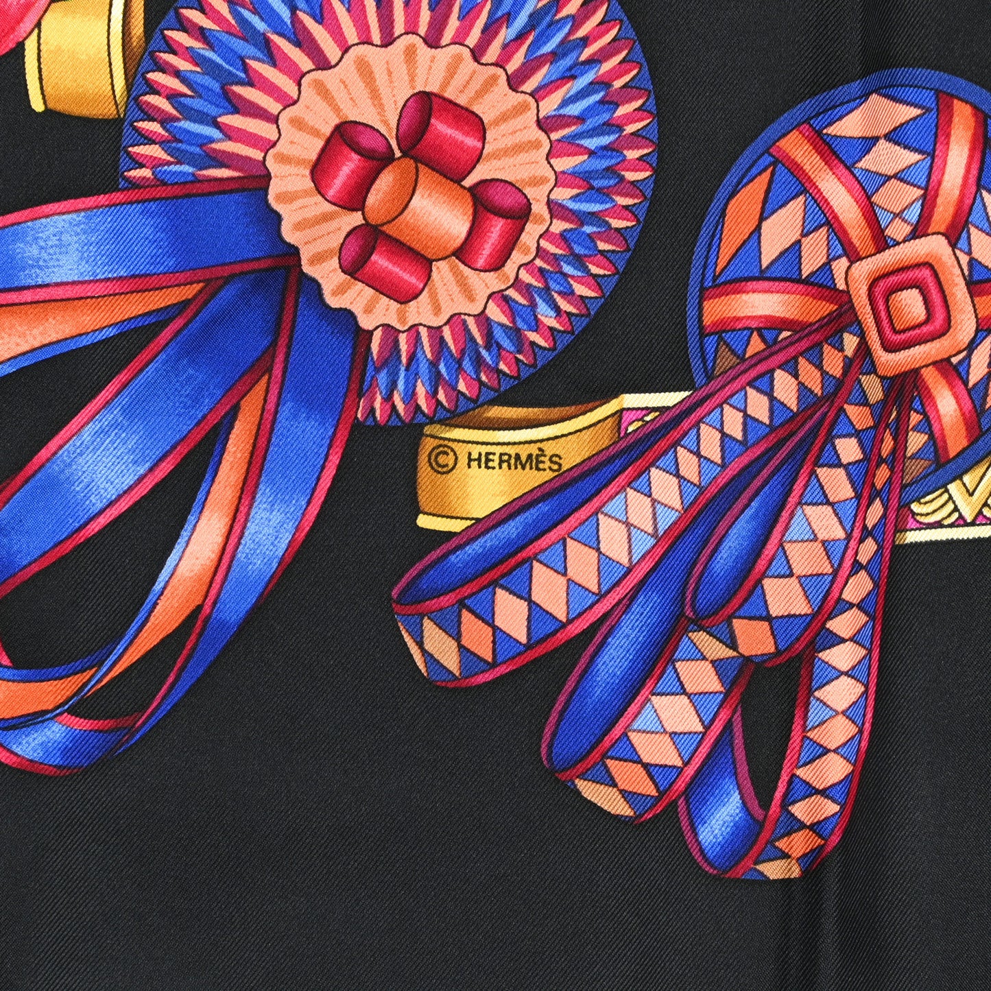Silk Les Rubans Du Cheval Scarf 90
