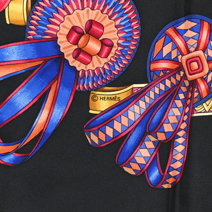 Hermes Silk Les Rubans Du Cheval Scarf 90 3 of 5