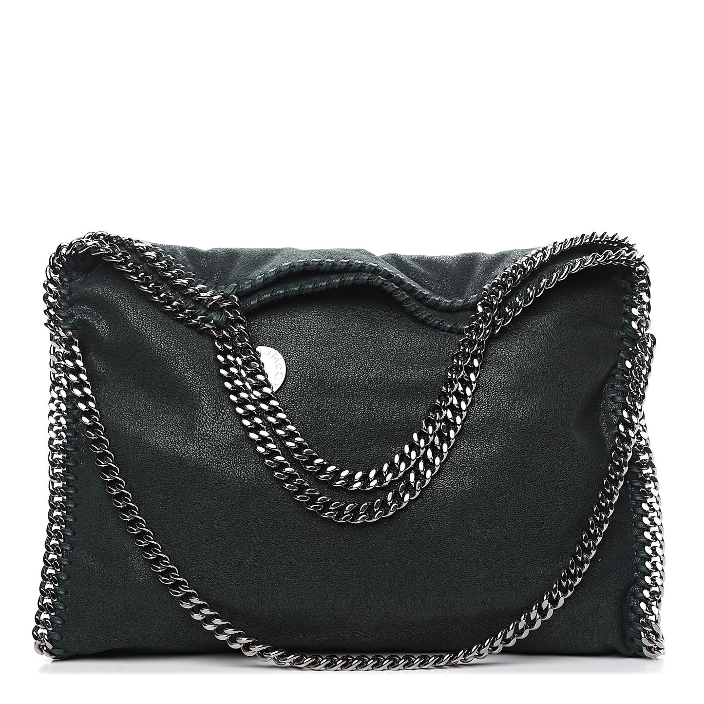 Shaggy Deer Falabella Fold Over Tote Pine