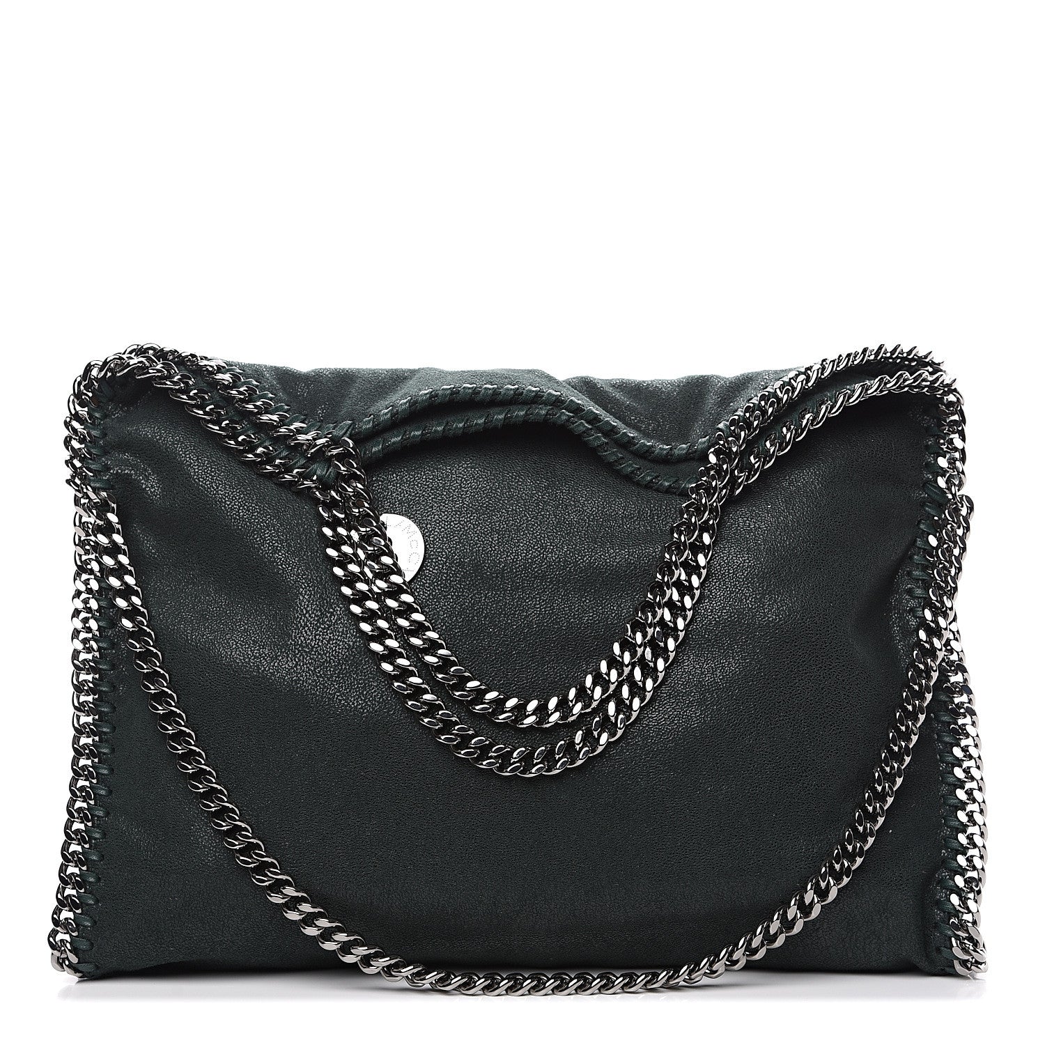 Stella McCartney Shaggy Deer Falabella Fold Over Tote Pine 1 of 8