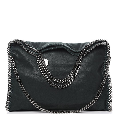 Stella McCartney Shaggy Deer Falabella Fold Over Tote Pine 1 of 8