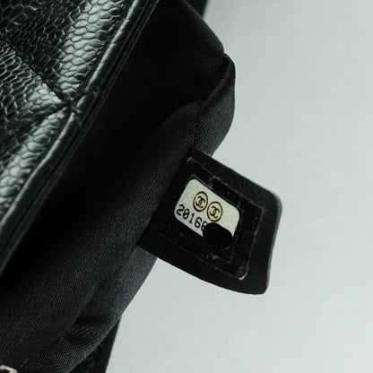Chanel Caviar Quilted Grand Shopping Tote GST Black 7 of 7