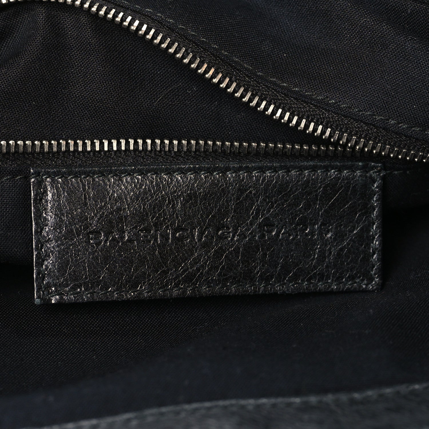 Balenciaga Agneau Giant 21 Silver Hardware Weekender Black 6 of 10