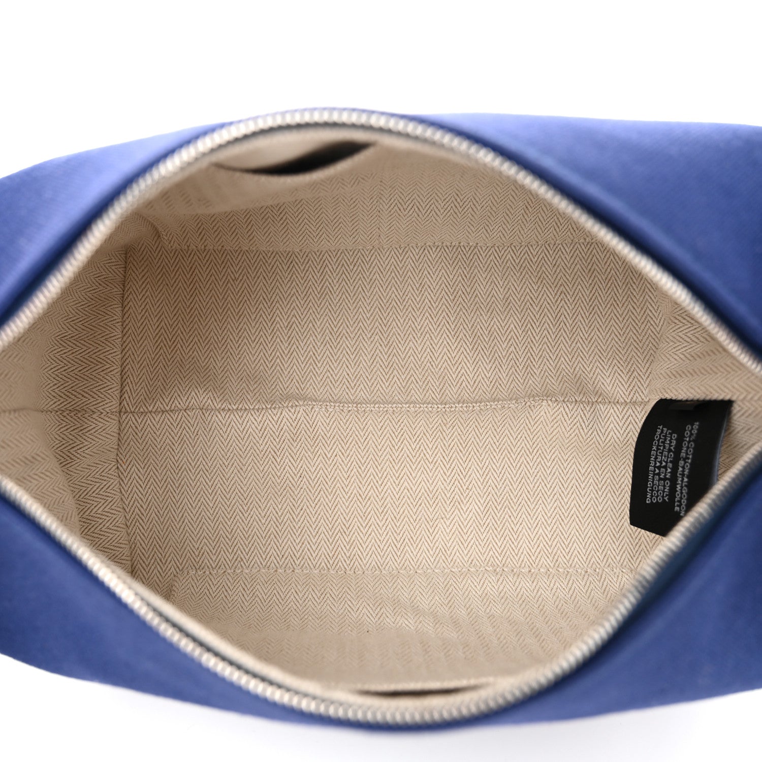 Hermes Canvas Small Bride-A-Brac Pouch Marine 5 of 12