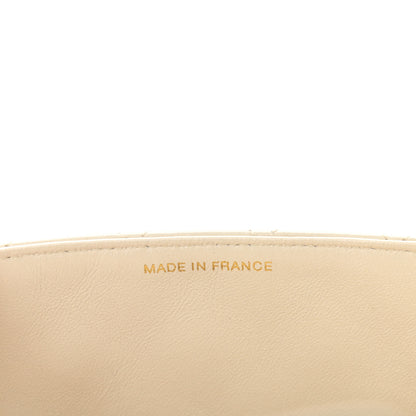 Chanel Lambskin Quilted Mini Square Flap Beige 7 of 15