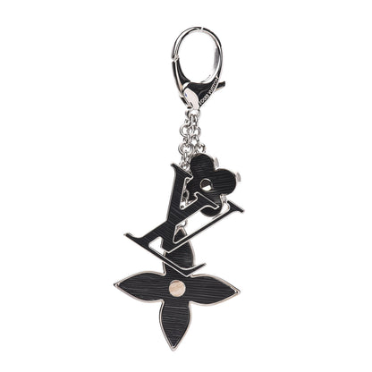Louis Vuitton Electric Epi Fleur d'Epi Bag Charm Black 1 of 3