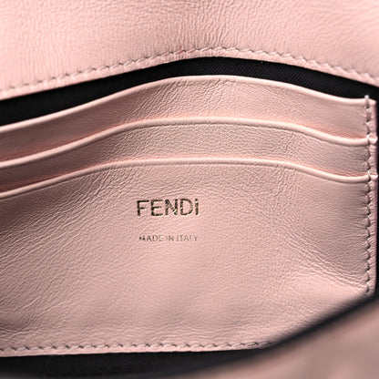 Fendi Nappa FF 1974 Embossed Mini Baguette Rosa Quarzo 6 of 13