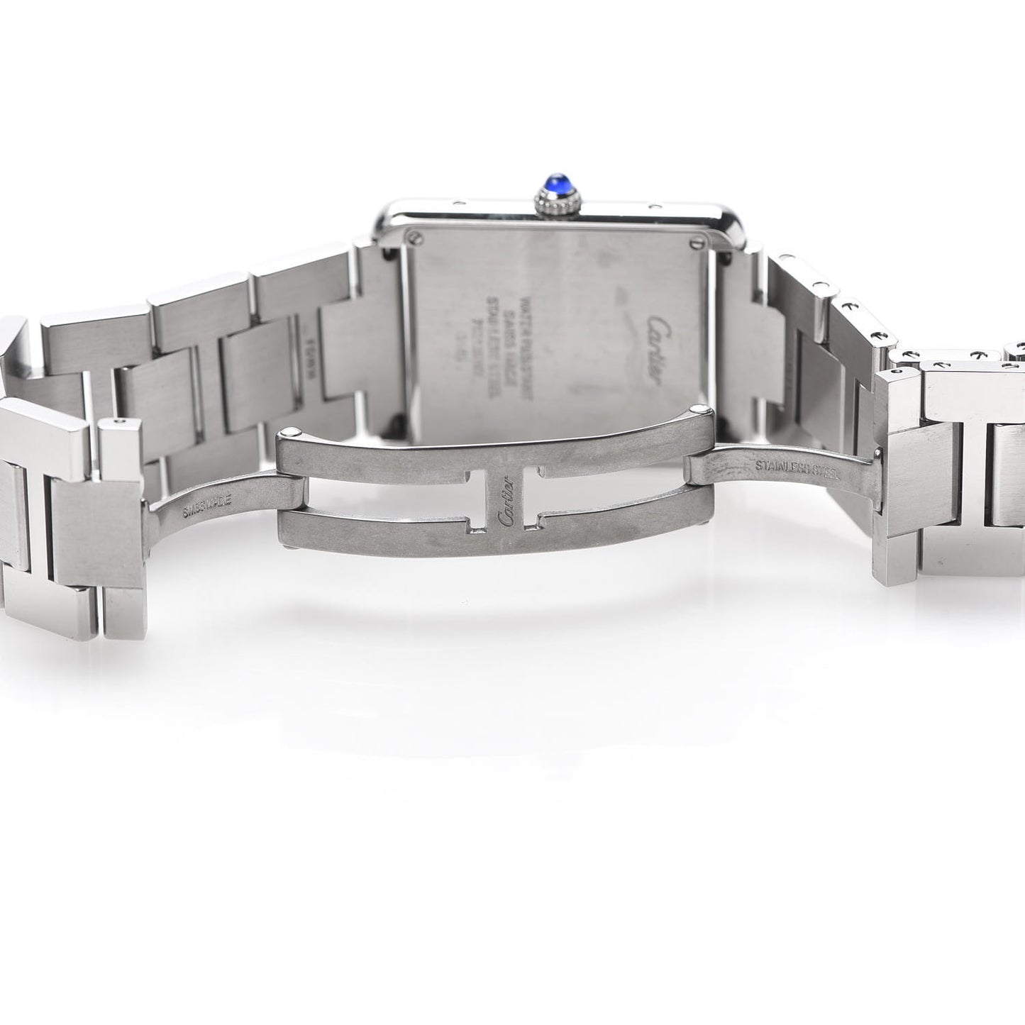 Stainless Steel 27mm Tank Solo Quartz Watch
