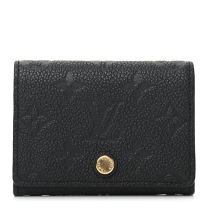 Louis Vuitton Empreinte Business Card Holder Black 1 of 8