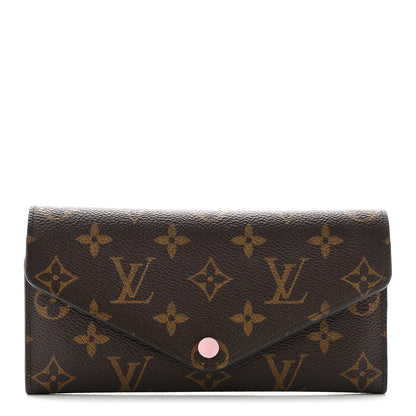 Louis Vuitton Monogram Josephine Wallet Rose Ballerine 1 of 7