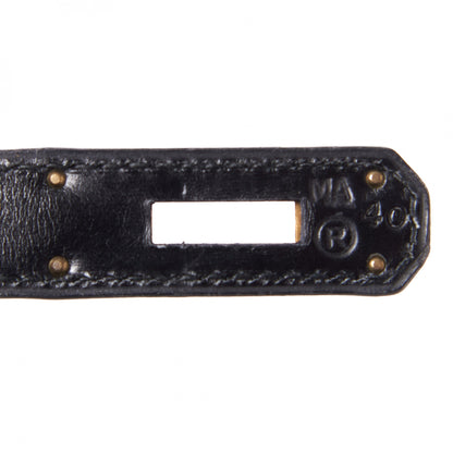 Hermes Box Kelly Sellier 32 Black 25 of 29